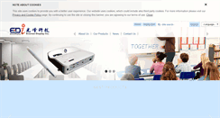 Desktop Screenshot of everestdisplay.com.tw